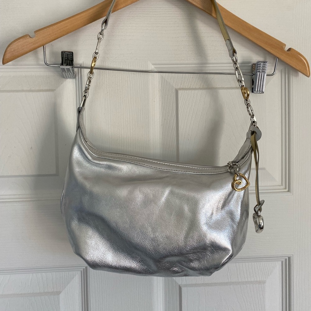 Brighton. Shoulder bag. Silver